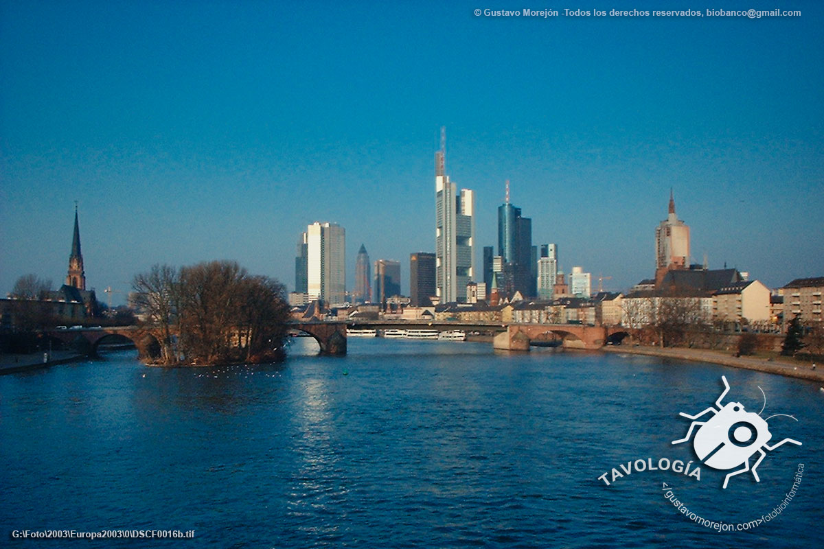 Río Main, Frankfurt